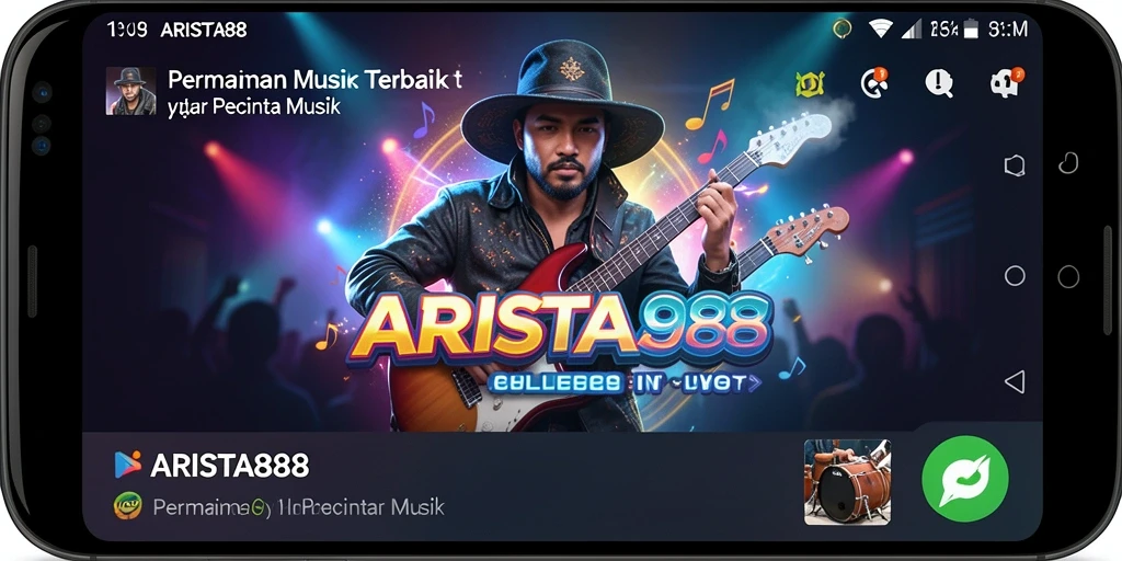 Tampilan screenshot <strong>ARISTA88</strong> dengan gameplay yang seru dalam aplikasi musik.