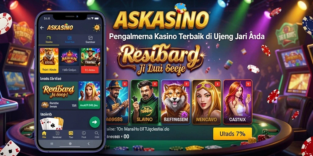 Tampilan gameplay Kasino yang menakjubkan di ASKASINO.