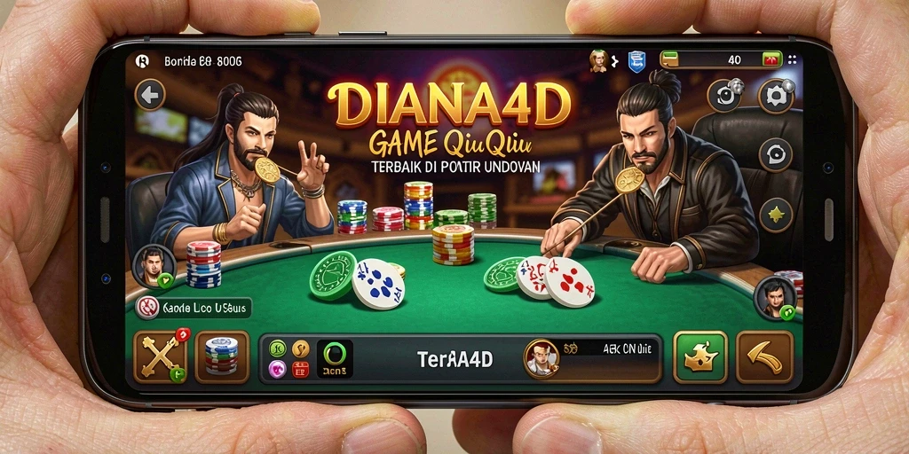 Tampilan gameplay seru DIANA4D dengan fitur QiuQiu.