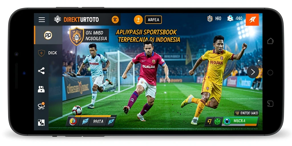 Tampilan menarik dari gameplay Sportsbook DIREKTURTOTO.