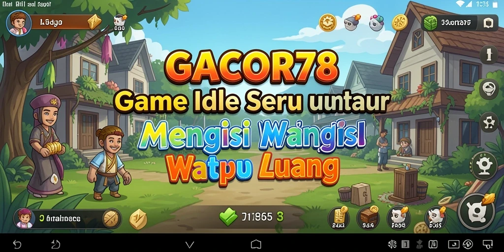 Tampilan gameplay GACOR78 yang menarik dan penuh warna.