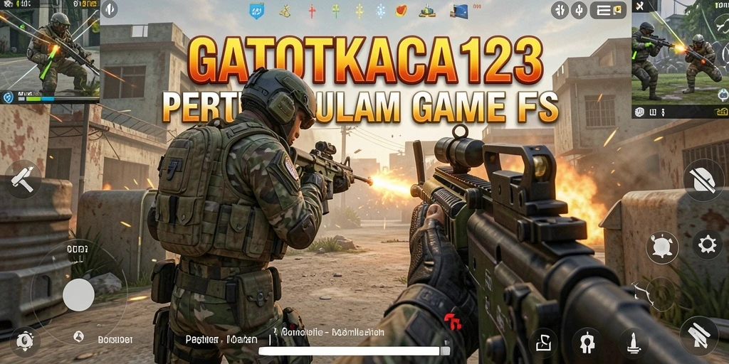 Tampilan gameplay GATOTKACA123 yang mendebarkan dan penuh aksi.