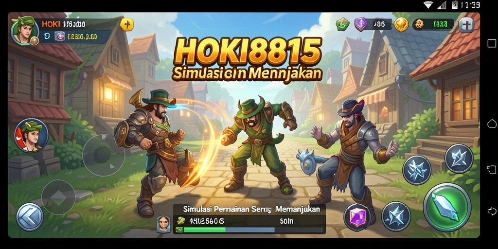 Tampilan menarik dari HOKI8815 dengan gameplay yang mendebarkan.