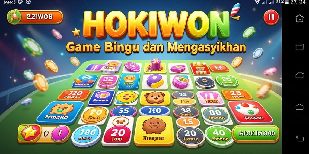 Tampilan gameplay HOKIWON yang seru dan mengasyikkan.