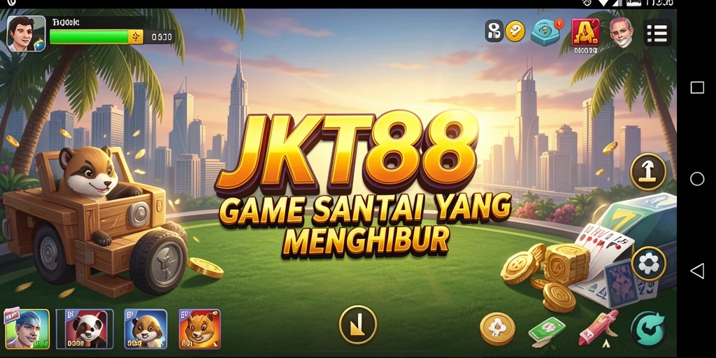 Tampilan gameplay JKT88 yang menarik dan menghibur