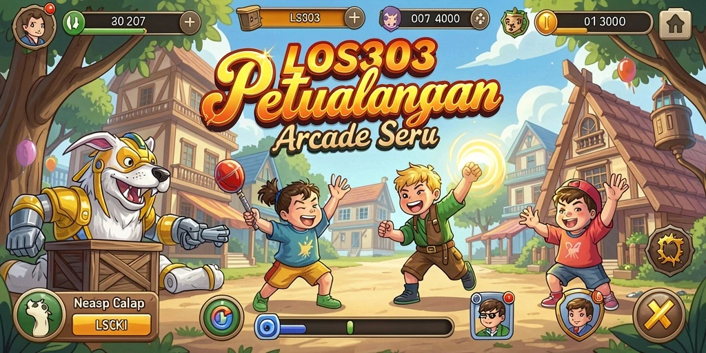 Tampilan gameplay seru dari game Arcade LOS303 yang penuh tantangan.