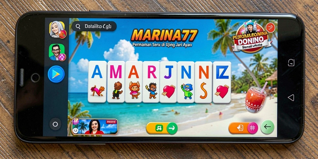 Tampilan gameplay seru dan interaktif di MARINA77.