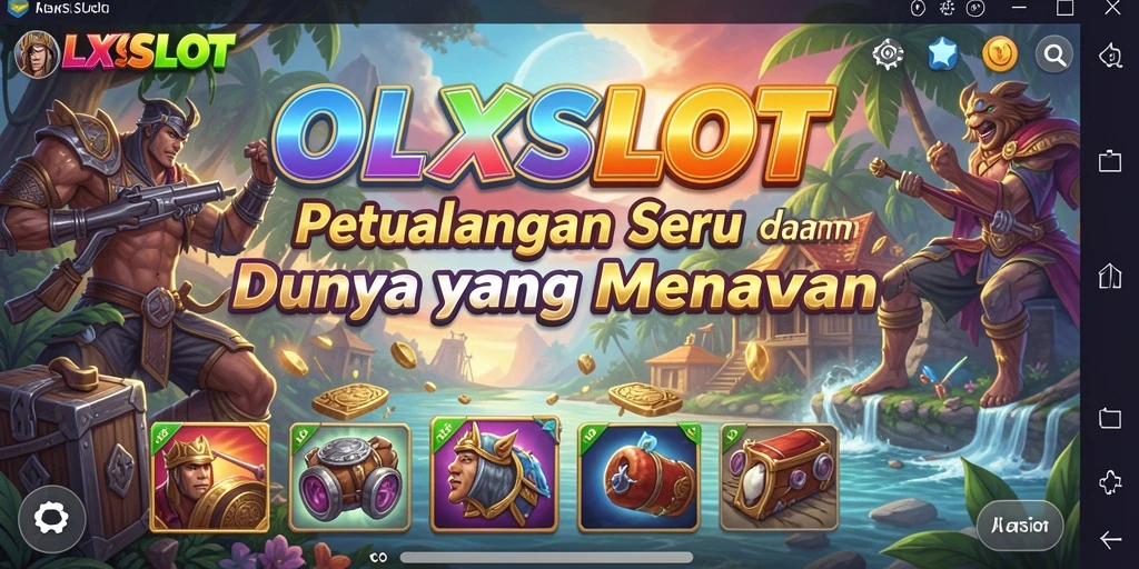 Tampilan gameplay OLXSLOT yang penuh petualangan dan tantangan.