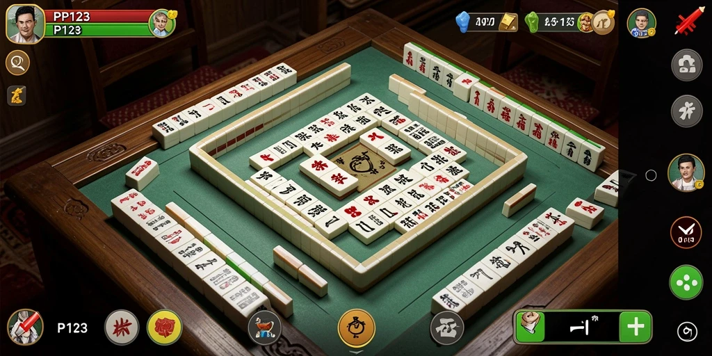 Gameplay seru Mahjong di PP123 dengan tantangan menarik.
