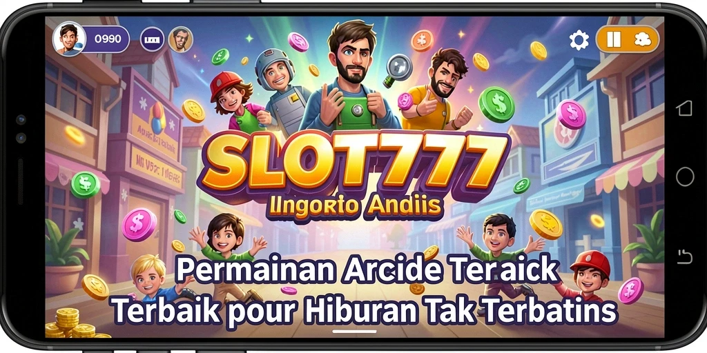 Tampilan gameplay SLOT777 yang penuh warna dan menegangkan.