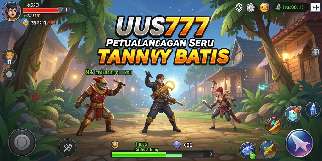 Screenshot UUS777 menampilkan aksi seru di dunia petualangan.